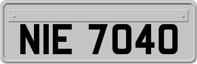 NIE7040