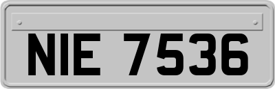NIE7536