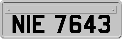 NIE7643