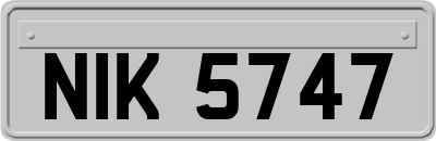 NIK5747
