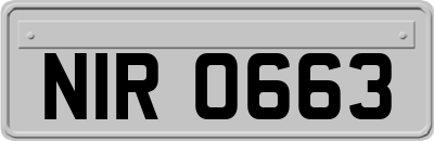 NIR0663