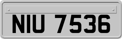 NIU7536