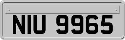 NIU9965