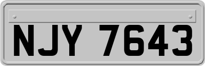 NJY7643