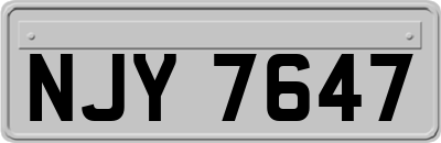 NJY7647