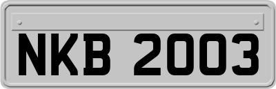 NKB2003
