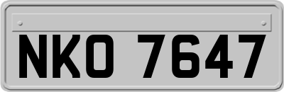 NKO7647