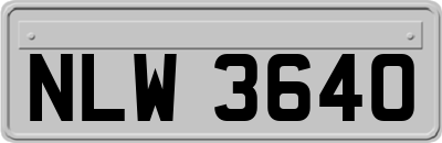 NLW3640