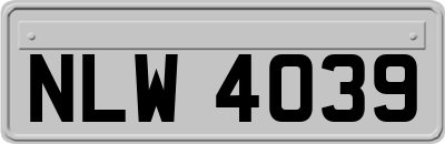 NLW4039