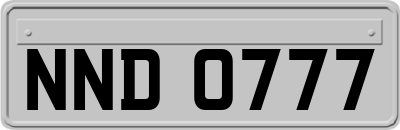 NND0777