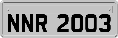 NNR2003