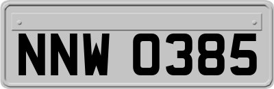 NNW0385