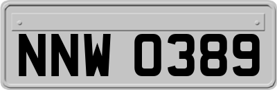 NNW0389