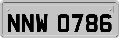 NNW0786