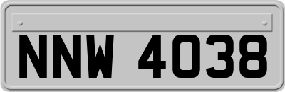 NNW4038