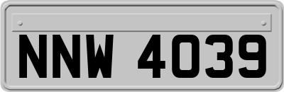 NNW4039