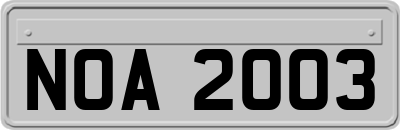 NOA2003
