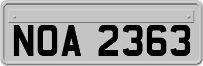 NOA2363