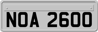 NOA2600