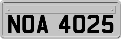 NOA4025