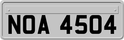 NOA4504