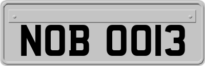 NOB0013