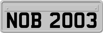 NOB2003