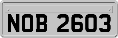 NOB2603