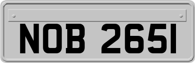 NOB2651