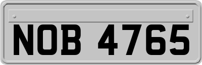 NOB4765