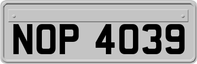 NOP4039