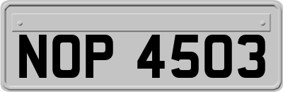 NOP4503