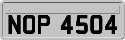 NOP4504