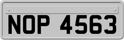 NOP4563