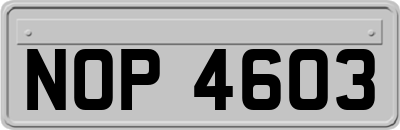 NOP4603