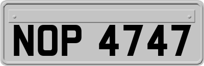 NOP4747