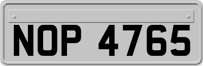 NOP4765