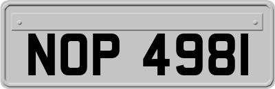 NOP4981
