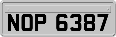 NOP6387