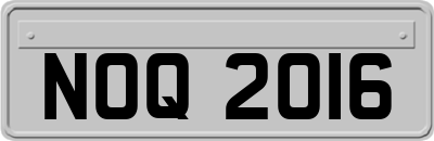 NOQ2016