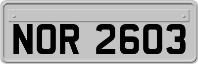 NOR2603