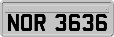 NOR3636