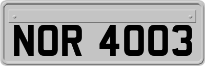 NOR4003