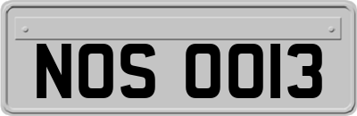 NOS0013