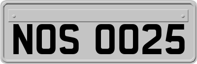 NOS0025