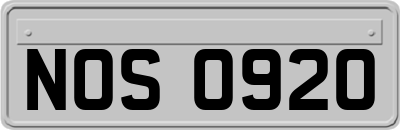 NOS0920