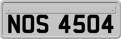NOS4504