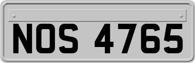 NOS4765