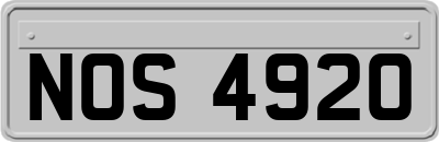 NOS4920