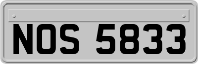 NOS5833